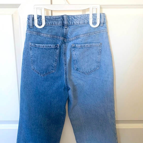 Garage Denim size US 03 or 26 light & dark 90's straight jeans - Picture 2 of 2